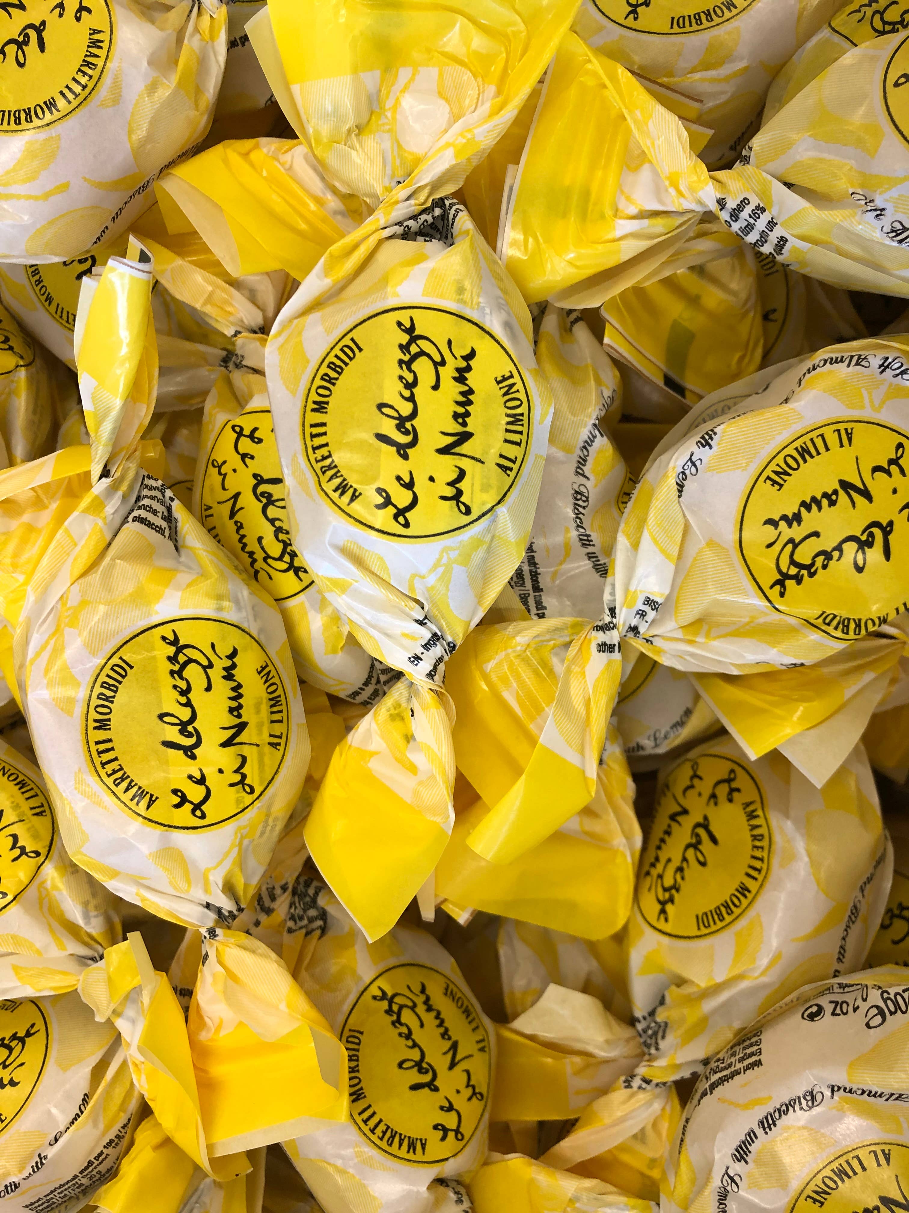 Amaretti Morbidi limone fatto in Italia con Amore