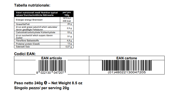 DOLCETTO MORBIDO ALLA MANDORLA E LIMONE