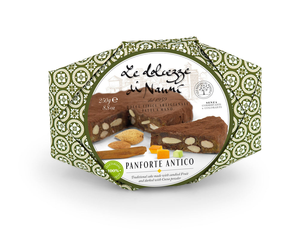 Panforte Antico 250gr fatto amano in Italia, Toscana