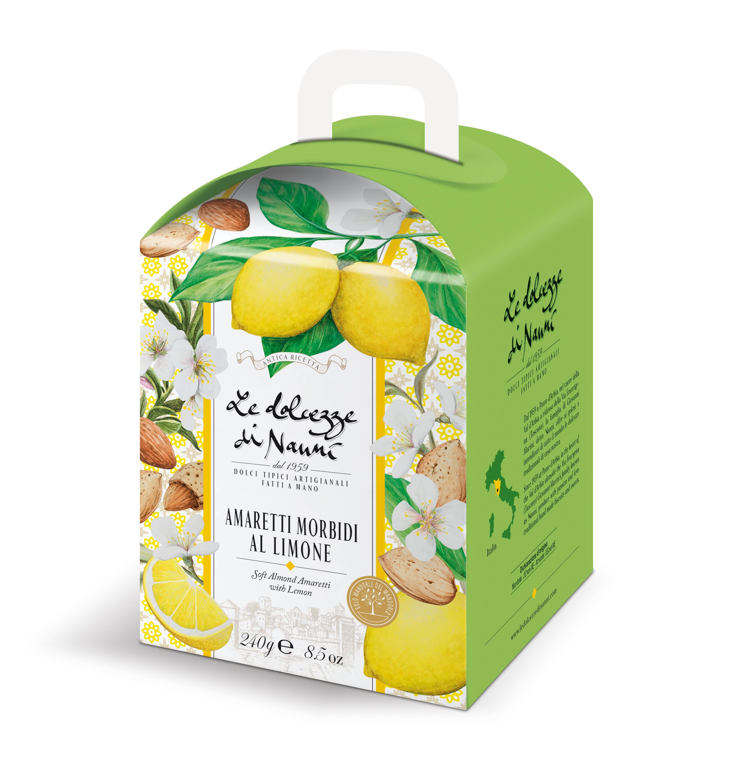 DOLCETTO MORBIDO ALLA MANDORLA E LIMONE